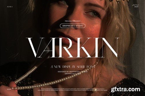 Varkin - Elegant Serif Font 4ZNJS5N Varkin - Elegant Serif Font 4ZNJS5N