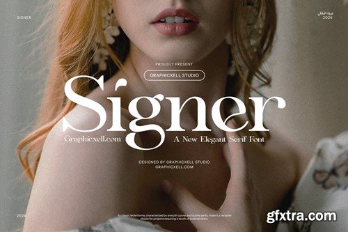Signer - Elegant Serif Font 8ZDJVAE Signer - Elegant Serif Font 8ZDJVAE