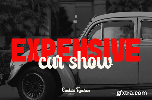 Cendatte - Script Font Cendatte - Script Font