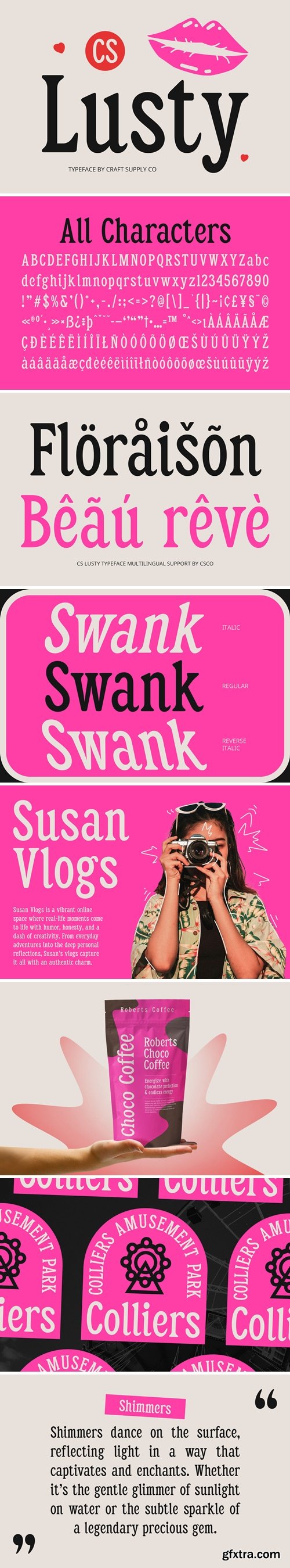 CM - CS Lusty &ndash; Serif Font 286224797