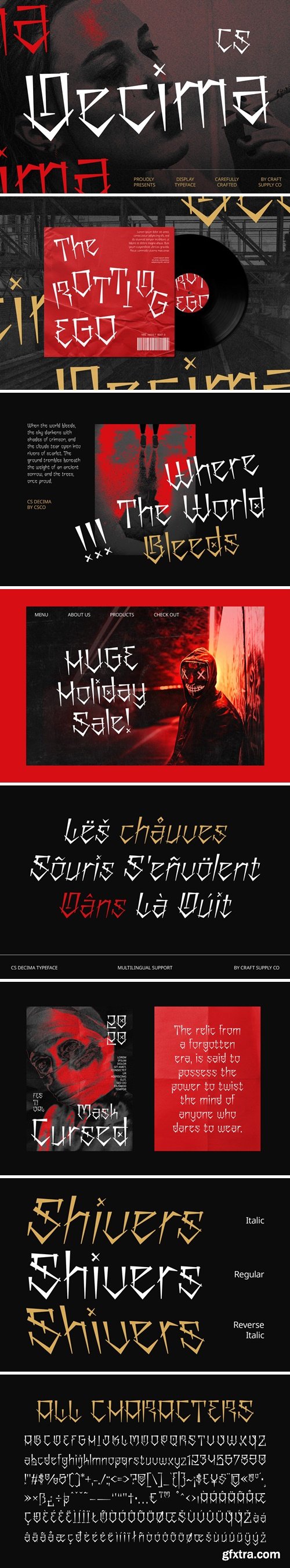 CM - CS Decima &ndash; Graffiti Font 287630382