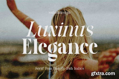 Luxinus Elegance Serif Family With Italic Font YPPBGU5 Luxinus Elegance Serif Family With Italic Font YPPBGU5