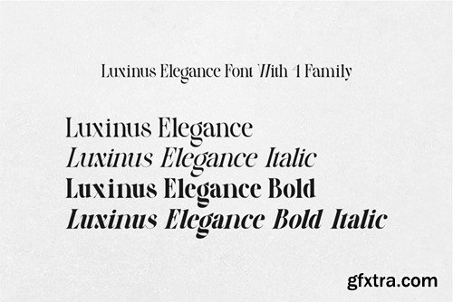 Luxinus Elegance Serif Family With Italic Font YPPBGU5 Luxinus Elegance Serif Family With Italic Font YPPBGU5