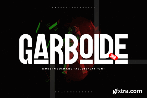 Garbolde Bold & Tall Font QQR5LCQ Garbolde Bold & Tall Font QQR5LCQ