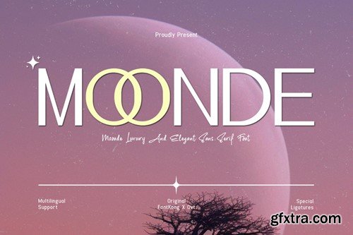 Moonde – A Luxury and Elegant Sans Serif Font PGPM3NB Moonde – A Luxury and Elegant Sans Serif Font PGPM3NB