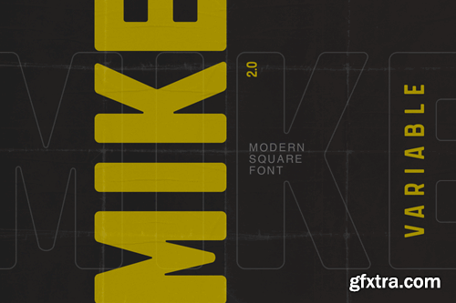 Mike Variable Font CD9P2T3 Mike Variable Font CD9P2T3