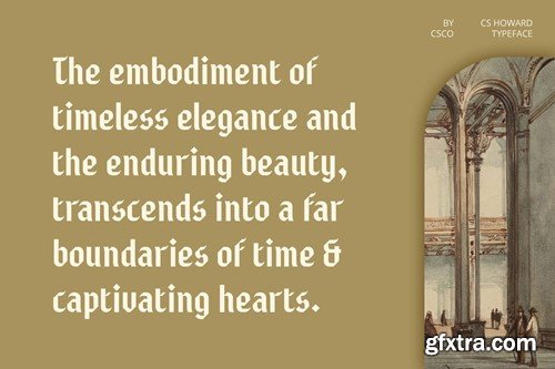 Howard – Gothic Font Y9VMT2C Howard – Gothic Font Y9VMT2C