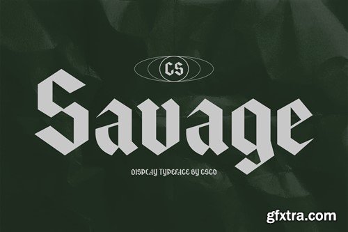 Savage – Gothic Font V7FNXV7 Savage – Gothic Font V7FNXV7