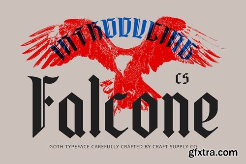 Falcone – Gothic Font Z96557Z Falcone – Gothic Font Z96557Z