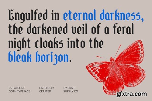 Falcone – Gothic Font Z96557Z Falcone – Gothic Font Z96557Z