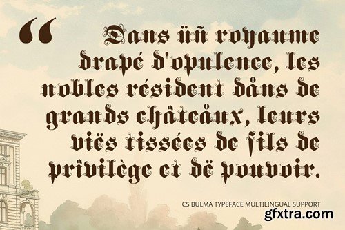 Bulma – Blackletter Font QEN3QQQ Bulma – Blackletter Font QEN3QQQ