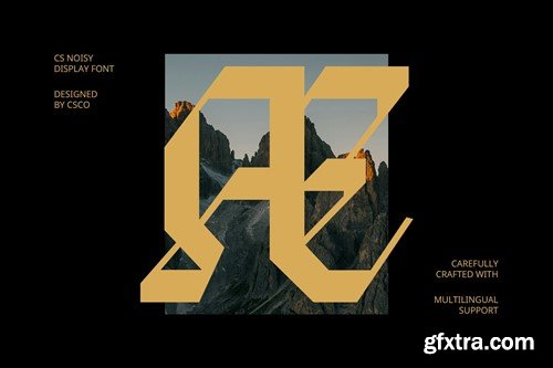 Noisy – Blackletter Font JGPRJAS Noisy – Blackletter Font JGPRJAS