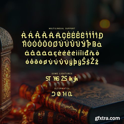 Malikiyah – A Modern Arabic Style Font 3GN5VB5 Malikiyah – A Modern Arabic Style Font 3GN5VB5