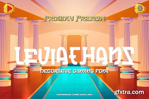 Leviathans - Decorative Gaming Font 2DYM6N8 Leviathans - Decorative Gaming Font 2DYM6N8
