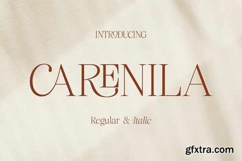 Carenila Serif Font H2EZ269 Carenila Serif Font H2EZ269