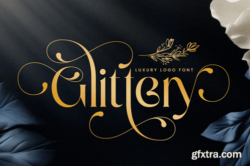 Glittery - Lavish Luxury Font 7KCANKX Glittery - Lavish Luxury Font 7KCANKX