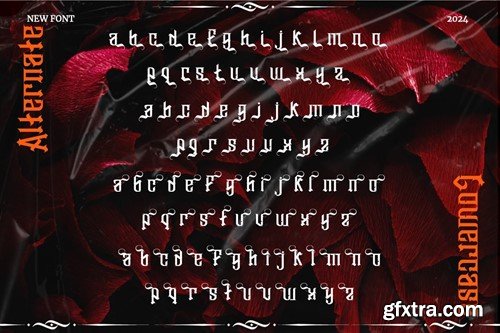 Zeularys - Font Decorative Blackletter N94A89R Zeularys - Font Decorative Blackletter N94A89R
