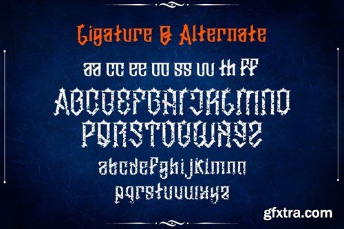 Zeularys - Font Decorative Blackletter N94A89R Zeularys - Font Decorative Blackletter N94A89R
