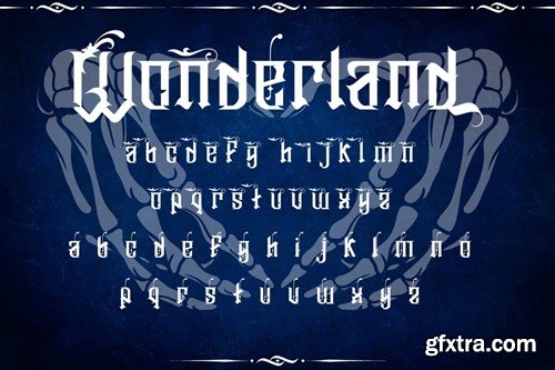 Zeularys - Font Decorative Blackletter N94A89R Zeularys - Font Decorative Blackletter N94A89R