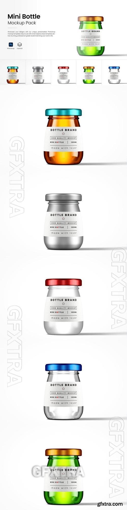 Mini Jar Mockup Pack M49N7FK Mini Jar Mockup Pack M49N7FK