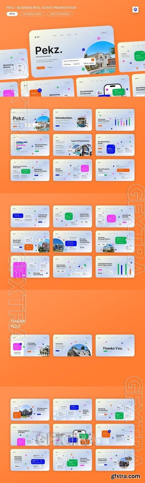 White Colorful Modern Business Real Estate 004 FLYVFPR