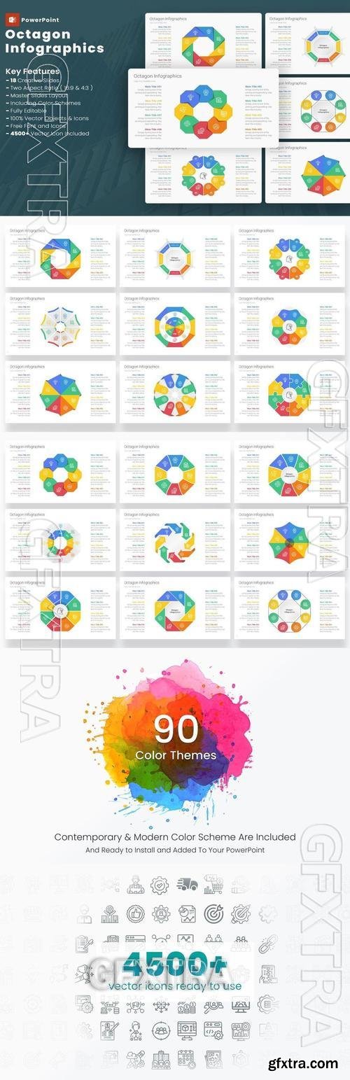 Octagon Infographics PowerPoint Templates QS5WWLX Octagon Infographics PowerPoint Templates QS5WWLX