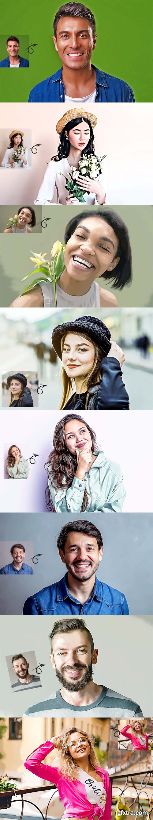 8 Best Modern Realistic Painting Actions for Photoshop 8 Best Modern Realistic Painting Actions for Photoshop