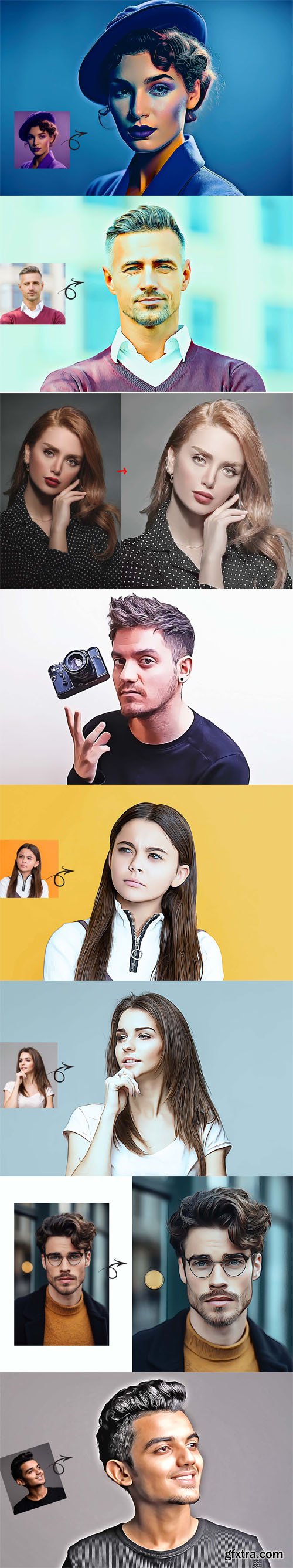 8 Best Modern Realistic Painting Actions for Photoshop 8 Best Modern Realistic Painting Actions for Photoshop