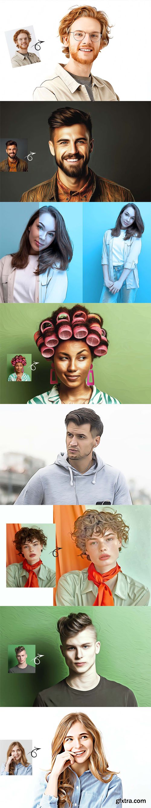8 Best Modern Realistic Painting Actions for Photoshop 8 Best Modern Realistic Painting Actions for Photoshop