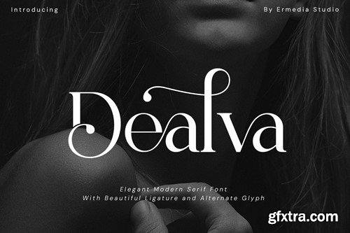 Dealva Serif Font M6HPD4H Dealva Serif Font M6HPD4H