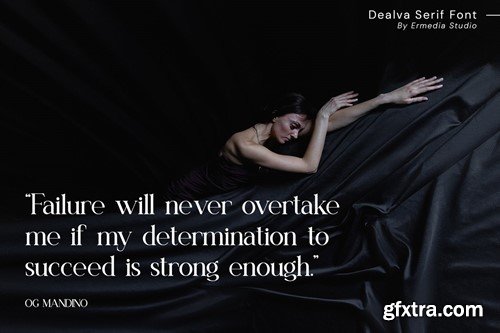 Dealva Serif Font M6HPD4H Dealva Serif Font M6HPD4H