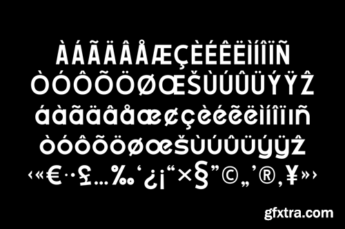 Lenoge Font PGXYXXU Lenoge Font PGXYXXU