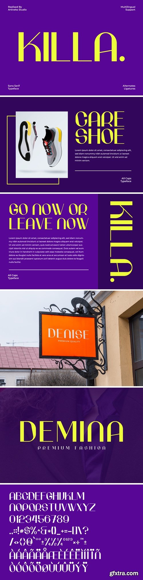 CM - Killa Minimalist Sans Font 286028495