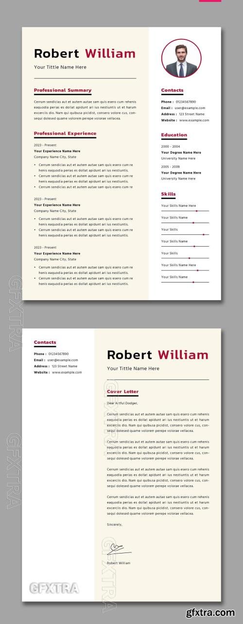 Professional Resume Template Layout 763772208 Professional Resume Template Layout 763772208