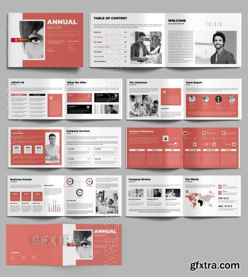 Annual Report Landscape Template 752815721 Annual Report Landscape Template 752815721
