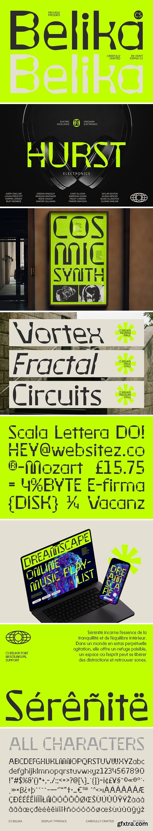 CM - CS Belika &ndash; Techno Font 283183745