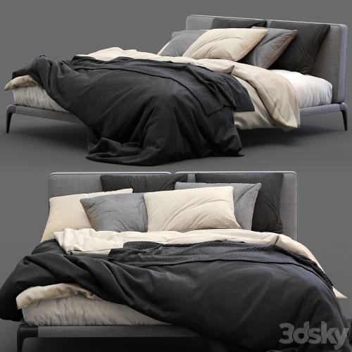 Poliform Bed Park Uno Poliform Bed Park Uno