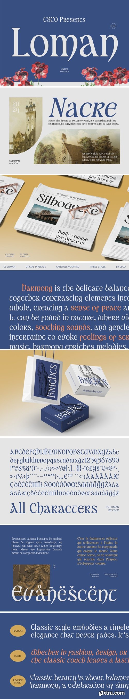 CM - CS Loman &ndash; Uncial Font 288089343