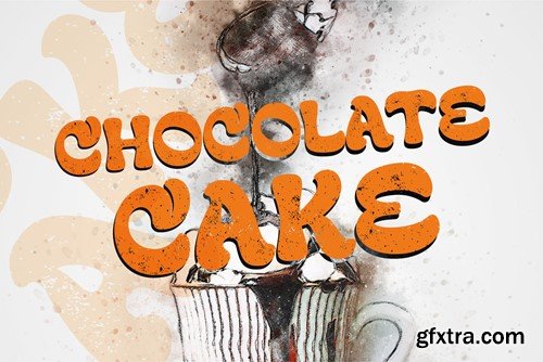 Cocoa - Groovy Textured Font DD3LXDR