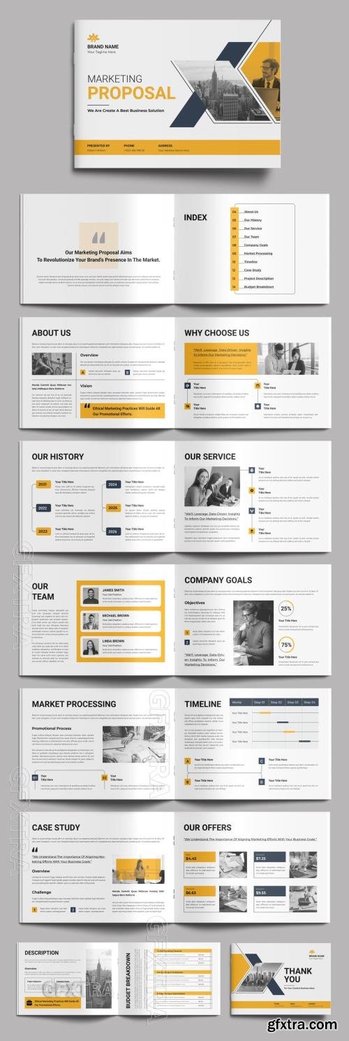 Landscape Marketing Proposal Layout Design Template 774955559 Landscape Marketing Proposal Layout Design Template 774955559