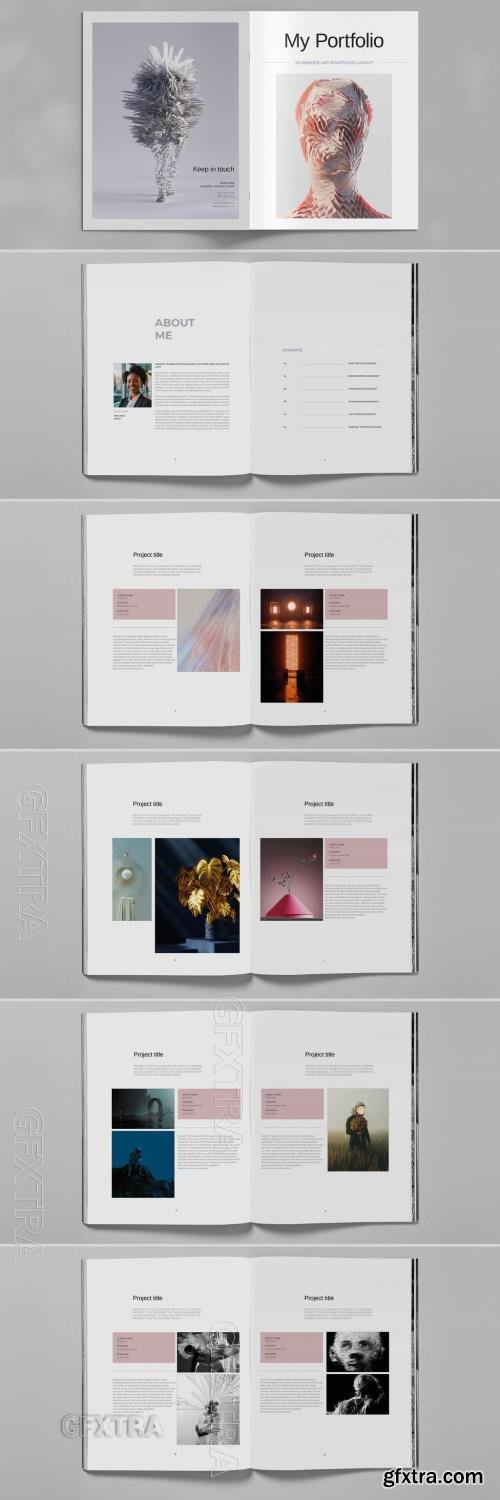 3D Render Portfolio Brochure Layout 776516029 3D Render Portfolio Brochure Layout 776516029