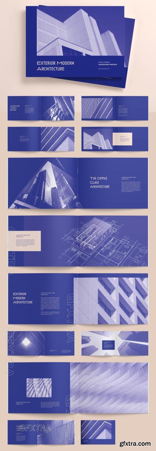 Architecture Portfolio Layout with Blue Accents 776045090 Architecture Portfolio Layout with Blue Accents 776045090