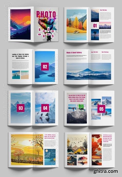 Photo Book Magazine Template 791322096 Photo Book Magazine Template 791322096