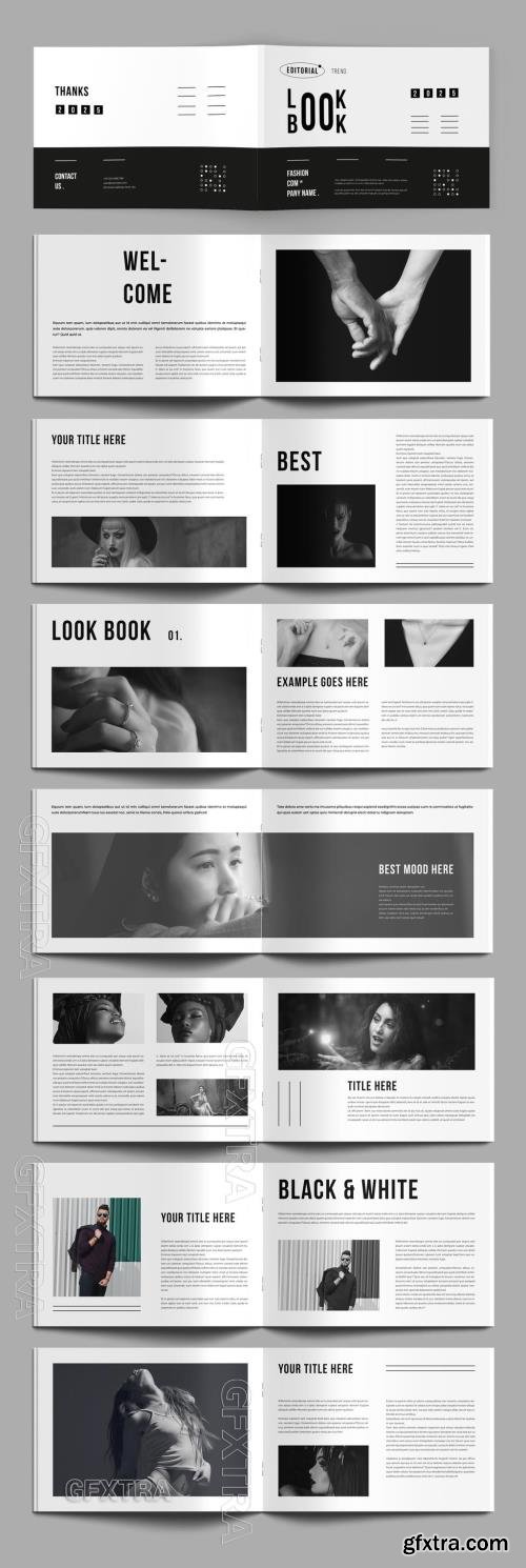 Lookbook Design Template Landscape 788251468 Lookbook Design Template Landscape 788251468