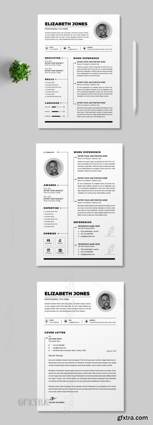 Clean Resume Template 788250757