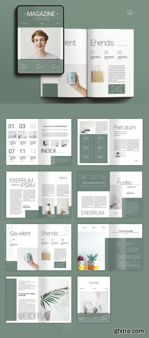 Minimal Magazine Template 733111462 Minimal Magazine Template 733111462