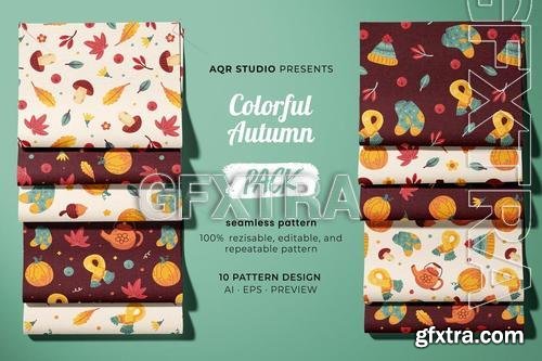 Colorful Autumn - Seamless Pattern 2HVLAPQ