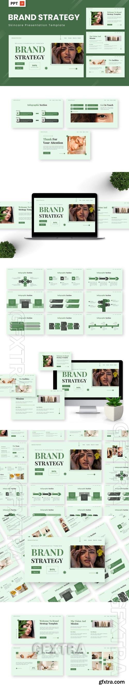 Brand Strategy - Skincare Powerpoint Templates FBNQ3PV