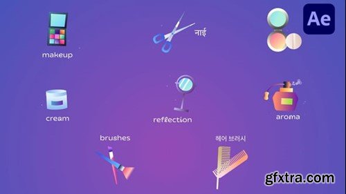 Videohive Beauty Icons And Titles for After Effects 55194759 Videohive Beauty Icons And Titles for After Effects 55194759