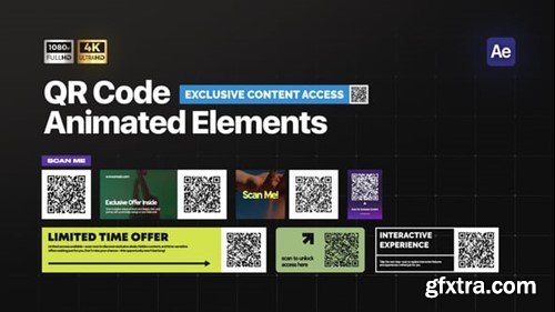 Videohive QR Code Elements 55215094 Videohive QR Code Elements 55215094